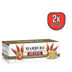 Mahbuba Kinoalı Karışık Detox Diyet Glutensiz Form Bitki Çayı 1 Aylık - ( 30 Kullanım ) Net 60gr x 2 Paket