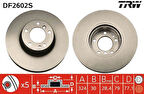 Bmw Fren Diski Ön - Fren Diski Ön - Trw Df2602s