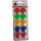 PANDA MIKNATIS RENKLİ BÜYÜK 10 LU BLİSTER