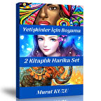 Yetişkinler İçin Harika Boyama Kitap Seti (2 Kitap)