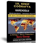 10. Sınıf Coğrafya Soru Cevap Seti (6 Modüler Kitap)