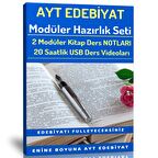 2023 AYT Edebiyat Modüler Seti (2 Kitap + 20 Saatlik Özel Anlatım