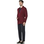 Pierre Cardin 5595 Çeyizlik Triko Ropdöşambır ve Pijamalı 5'li Set Takım Lacivert