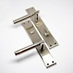 Tiviti Kapı Kolu Safir Wc Aynalı Nikel Saten