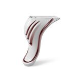 Dizayn Plastik Ayak 14Cm Desenli Golge Kahve