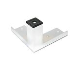 Kapsan Metal Koltuk Ayağı Krom Üçgen Saç H70Mm