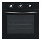 Renno Fırın Mekanik Cam Siyah