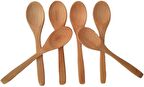 Arow 6’lı Ahşap Kaşık 13 Cm