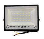 Opto Minisun 50w Beyaz 6500k Slim Led Projektör