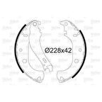 Fiat Arka Fren Balatası Pabuc Doblo Albea 1,2 / 1,3 / 1,4 / 1,6 / 1,9 - Valeo 562806