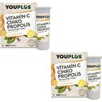 Youplus Vitamin C Çinko Propolis 20 Efervesan Tablet 2'li