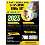 8. Sınıf Bursluluk Sınav Seti (5 Fasikül Kitap)