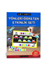 Cırt Cırtlı Yönleri Öğreten Etkinlik Seti (Arabalarla)