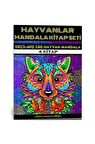 Hayvanlar Mandala Kitap Seti (4 Kitap)