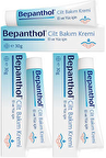 Bepanthol Cilt Bakım Kremi Tüm Cilt Tipleri İçin Su Bazlı Yağsız Nemlendirici Yüz Bakım Kremi 3 x 30 gr