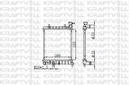 Hyundaı Motor Su Radyatoru Hyundaı Accent 1,3 1,5 00 05 Manuel (335*288*16) Brazıng (mt) - Kraftvoll 08040037