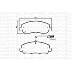 Renault On Fren Balatası Master III 10> Movano 10> - Kraftvoll 07010059