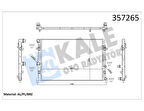 Vag Motor Su Radyatoru ( 650x414x24 ) Golf VII Leon Octavıa 13> A3 17> 1.0 1.2 1.4tsi - Kale 357265