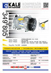 Psa Klima Kompresoru Citroen Berlingo III C4 I C5 III Peugeot 307 308 3008 508 - Kale 349805