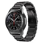 Huawei Watch Gt/Gt2/Gt2e/Gt2 Pro/Gt3/Gt3 Pro/Watch 3 / 3 Pro Metal Katlamalı Çelik Kordon 46mm