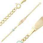 Mineli Göz Çocuk Künye Bileklik