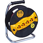 Meridyen 4lü Grup Makaralı Uzatma Kablo 3x2.5 20mt