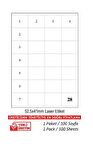 A1-2028 Ebat 52.5 x 41 mm Lazer Etiket  A4 Sayfada 28 Etiket