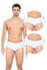 Erkek 3'lü Penye Slip Külot