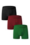 Erkek 3'lü Boxer 1. Sınıf Kumaş Premium Paket Özel Dizayn. Düz Likralı Boxer Şort Çeyizlik Hediyelik 