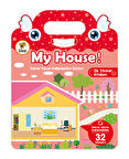 LİNO STICKER İLK STİCKER KİTABIM MY HOUSE LS-503 1  