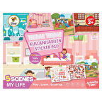 Lino Tekrar Kullanılabilen Sticker Pad Günlük Hayat (LS-602)