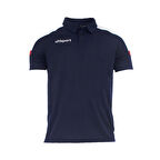 Uhlsport Energy Lacivert - Beyaz Spor - Tenis Polo T-Shirt 1101801 