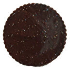 ORGANZE TAŞLI TÜL SİYAH 22 CM 100 ADET