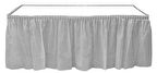 Masa Kenarı Eteği Gümüş ( 426x25 Cm )