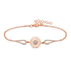 ​Gümüş Rose Papatya Kadın Bileklik