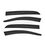 Opel Corsa D-E 2004 - 2018 Cam Rüzgarlık - 4lü / Sunplex