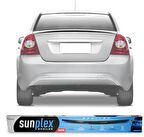 SUNPLEX Ford Focus 2 Sedan Bagaj Üstü Spoiler Piano Black 2004-2010