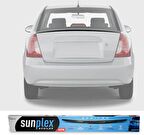 SUNPLEX Hyundai Accent Era Bagaj Üstü Spoiler Piano Black