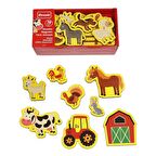 Rossie Mıknatıslı Ahşap Çiftlik Figürleri