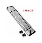 Çift Tarafı Metalize Sert Balonlu Lüx Ön Cam Güneşliği 140 X 70