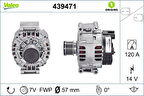 Mercedes Alternator (14v 120a) W203 02>07 S203 02>07 Cl203 02>08 W211 02>08 R171 04>11 - Valeo 439471