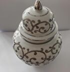 Kapaklı Küp Dekor No:3678 Platin