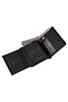 Erkek Siyah  Hakiki Deri Içten Patlı Cüzdan