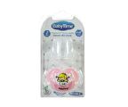 Baby Time Damaklı Mat Emzik 6-18 Ay No:2 Pembe