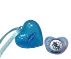 Baby Time Babytime BT506 Emzik ve Kalpli Saklama Kabı - Mavi