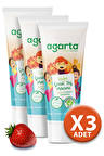 Diş Macunu 3 Adet Çilekli Doğal Çocuk 75 Ml