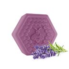 Doğal Sabun Lavanta Kokulu Rahatlatıcı Ve Koruyucu El Yapımı Lavanta Bal Sabunu 125 GR