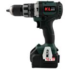 KLPRO KLDM18BH-50 18Volt/5.0Ah Li-ion Çift Akülü Kömürsüz Profesyonel Darbeli Matkap