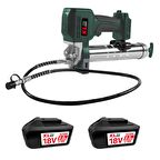 Klpro KLGT18-80 18V 8.0Ah. Çift Akülü Şarjlı Gres Tabancası