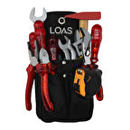 Loas LSTCT04-KA Kemere Asılabilen Bel Tipi Alet Çantası Profesyonel Ağır Hizmet Tipi